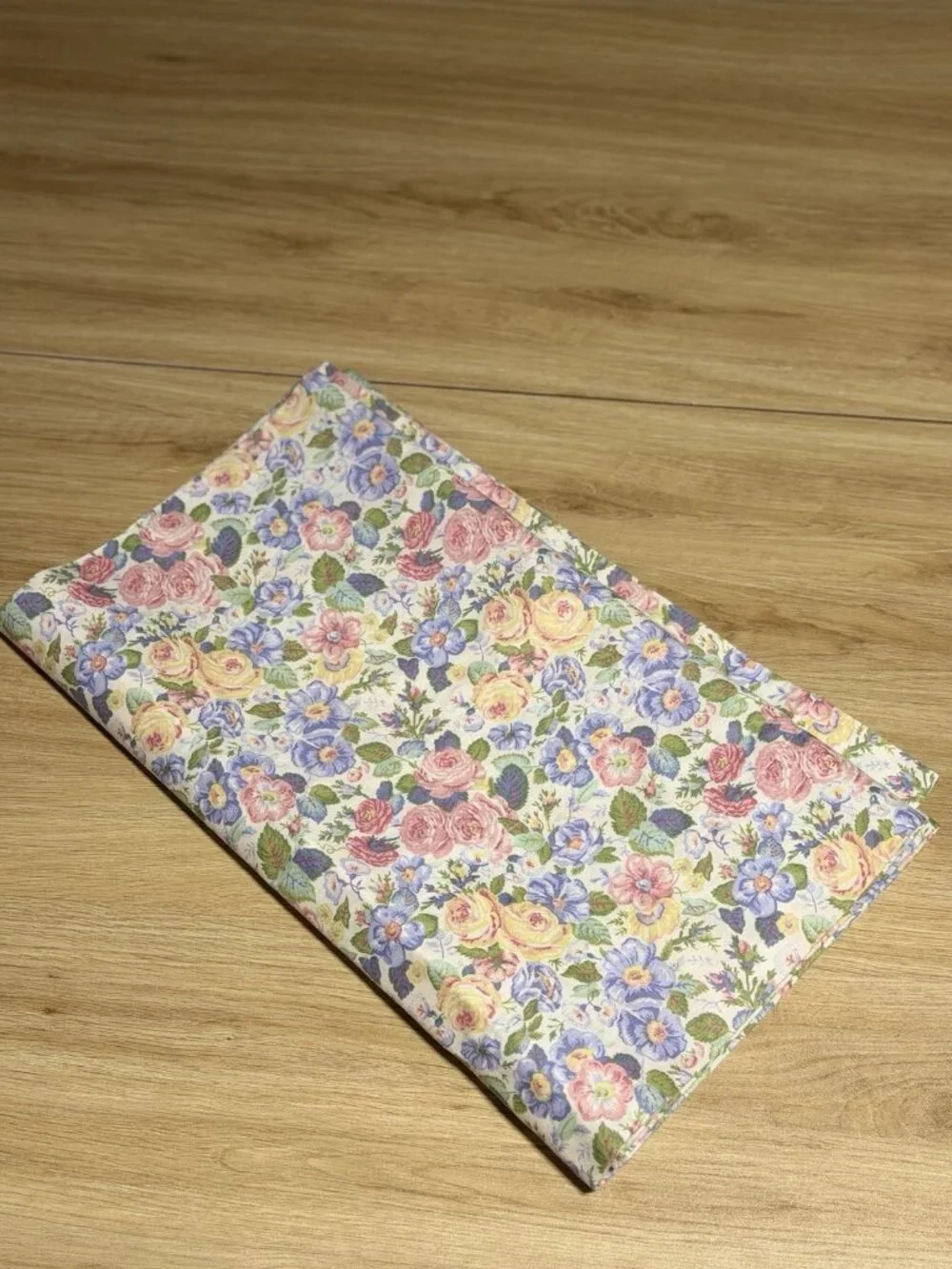 Vintage Laura Ashley Blouson Valance Quartet Floral No Iron Cottage Window